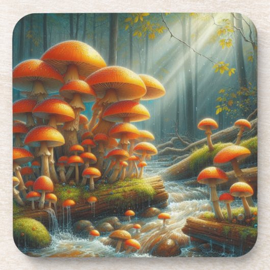 Dessous de verre en plastique dur (Devant)