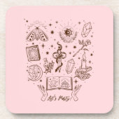 Dessous de verre en plastique dur (Devant)