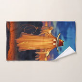 Dessous de verre en plastique dur (Serviette à main)