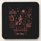 Dessous de verre en plastique dur (Devant)