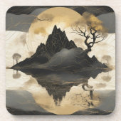 Dessous de verre en plastique dur (Devant)