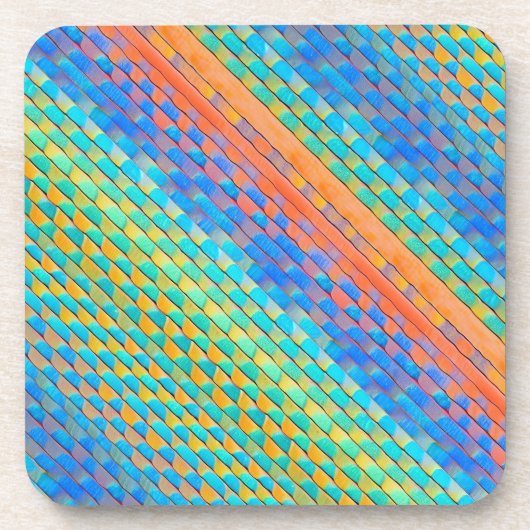 Dessous de verre en plastique dur (Devant)