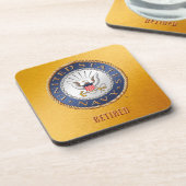 dessous de verre en plastique dur à la retraite de (Côté gauche)