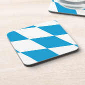 Dessous de verre en plastique dur avec drapeau de  (Côté gauche)