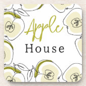 Dessous de verre en plastique dur avec motif (Devant)