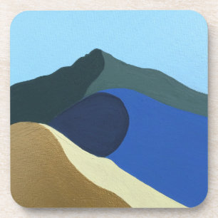 Dessous de verre en plastique dur Couleurs du Mont