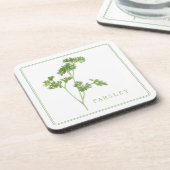 DESSOUS DE VERRE en plastique dur FRAIS PARSLEY (+ (Côté gauche)