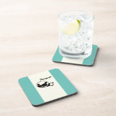 Dessous de verre en plastique dur Panda (Côté Droit)