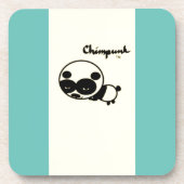 Dessous de verre en plastique dur Panda (Devant)