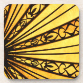 Dessous de verre en plastique dur Sunburst (Devant)