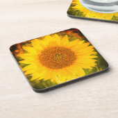 Dessous de verre en plastique dur "Tournesol" (Côté gauche)