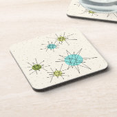 Dessous de verre en plastique durs atomiques (Côté gauche)