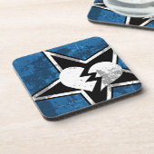 Dessous de verre en plastique durs de boissons de (Côté gauche)