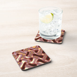 Dessous de verre en plastique durs de porto et de