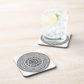 Dessous de verre en plastique durs de Zendala (Côté Droit)