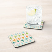 Dessous de verre en plastique durs géométriques (Côté Droit)