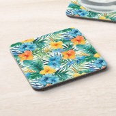 Dessous de verre en plastique Palmes tropicales (Côté gauche)