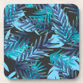 Dessous de verre en plastique Palmes tropicales Im (Devant)