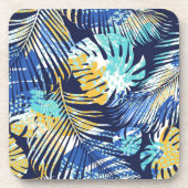 Dessous de verre en plastique Palmes tropicales Im (Devant)