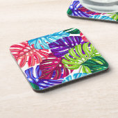 Dessous de verre en plastique Palmes tropicales Im (Côté gauche)