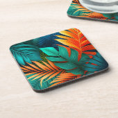 Dessous de verre en plastique Palmes tropicales Im (Côté gauche)