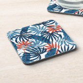 Dessous de verre en plastique Palmes tropicales Im (Côté gauche)