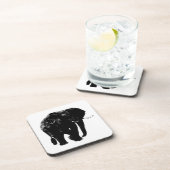 Dessous de verre en plastique rigide Elephant (Côté Droit)