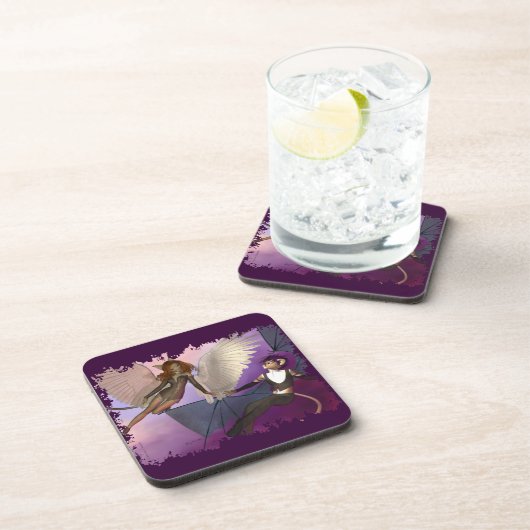 Dessous de verre en plastique testé (Côté Droit)