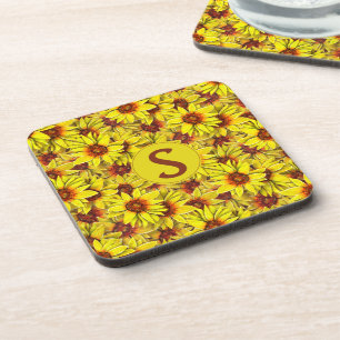 Dessous de verre en plastique Tournesol