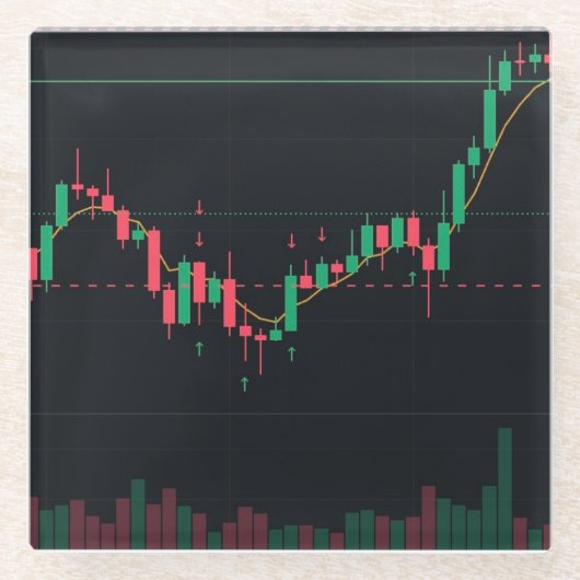 DESSOUS-DE-VERRE EN VERRE コースター (Devant)