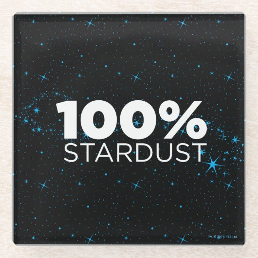 Dessous-de-verre En Verre 100% Stardust (Devant)