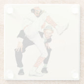 Dessous-de-verre En Verre 100e anniversaire du baseball (Dos)