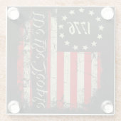 Dessous-de-verre En Verre 1776 Nous le peuple (Dos)