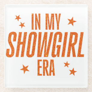 Dessous-de-verre En Verre À l'ère de ma Showgirl