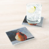 Dessous-de-verre En Verre Abstract Pear (Incliné)