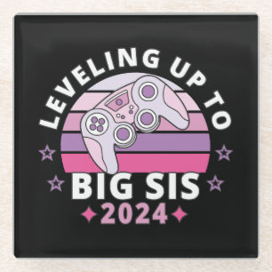 Dessous-de-verre En Verre Accéder au rang de grande sœur 2024 Filles