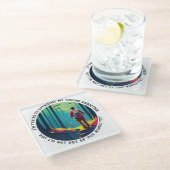 Dessous-de-verre En Verre Addiction randonnée (Incliné)