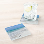 Dessous-de-verre En Verre Adoucissez le surf (Incliné)