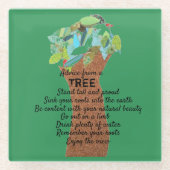 Dessous-de-verre En Verre Advice from (Devant)