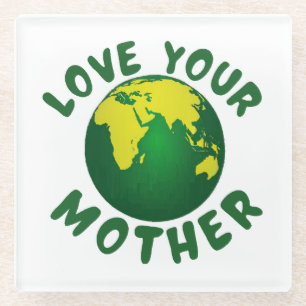 Dessous-de-verre En Verre Aimez votre mère