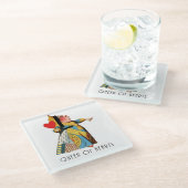 Dessous-de-verre En Verre Alice à Wonderland (Incliné)