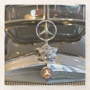 Dessous-de-verre En Verre Allemagne, Baden-Wurttemberg, Stuttgart. Mercedes