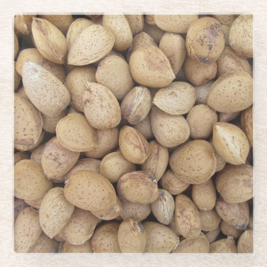 Dessous-de-verre En Verre Almonds Automne Motifs (Devant)