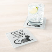 Dessous-de-verre En Verre Almost all creativity implives purposeful play I (Incliné)