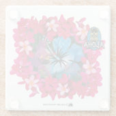 DESSOUS-DE-VERRE EN VERRE ALOHA 3 6 (Dos)