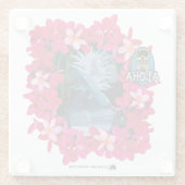 DESSOUS-DE-VERRE EN VERRE ALOHA 3 8 (Dos)