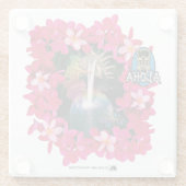 DESSOUS-DE-VERRE EN VERRE ALOHA 3 9 (Dos)