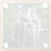 Dessous-de-verre En Verre Alps Mountain Top Waterfall (Dos)