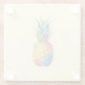 Dessous-de-verre En Verre Ananas (Dos)