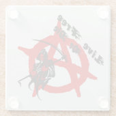 Dessous-de-verre En Verre Anarchy Grim Reaper (Dos)